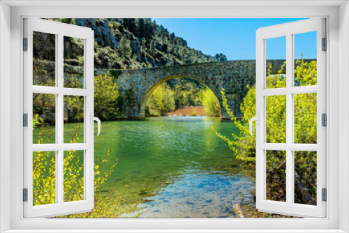 Fototapeta Naklejka Na Ścianę Okno 3D - The spectacular gorge of the river orbieu in the department of the Aude in the south of France