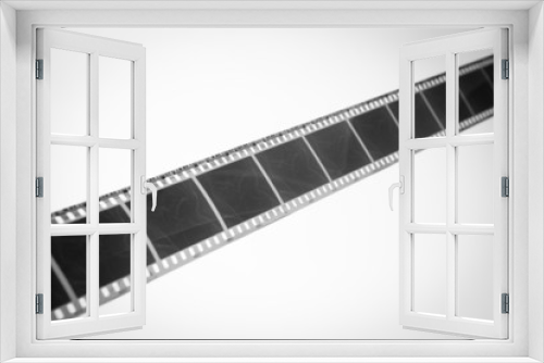 Fototapeta Naklejka Na Ścianę Okno 3D - black and white film