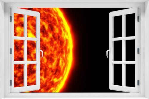 Fototapeta Naklejka Na Ścianę Okno 3D - Realistic 3D illustration of the Sun