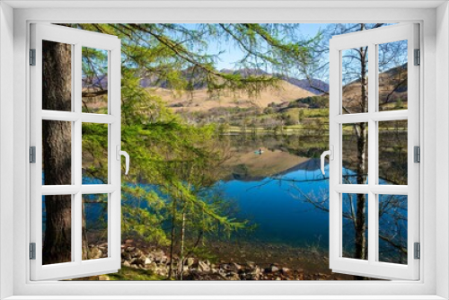 Fototapeta Naklejka Na Ścianę Okno 3D - Buttermere, English Lake District.  Robinson and Dale Head behind.