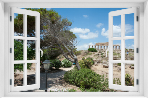 Fototapeta Naklejka Na Ścianę Okno 3D - Parco archeologico di seminante in sicilia