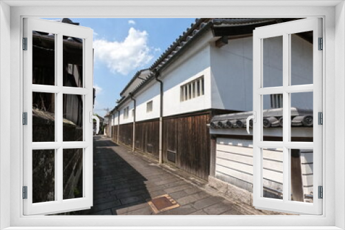 Fototapeta Naklejka Na Ścianę Okno 3D - 臼杵の街並み、大分、日本