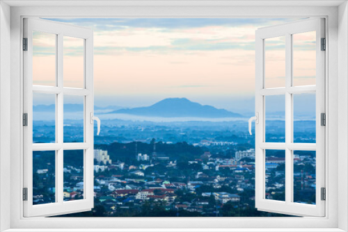 Fototapeta Naklejka Na Ścianę Okno 3D - Morning landscapes