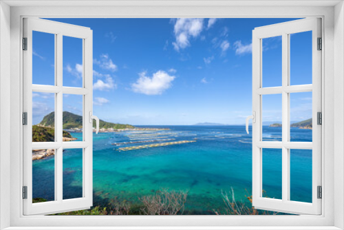 Fototapeta Naklejka Na Ścianę Okno 3D - 柏島の風景