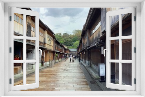 Fototapeta Naklejka Na Ścianę Okno 3D - Higashi Chaya District in Kanazawa