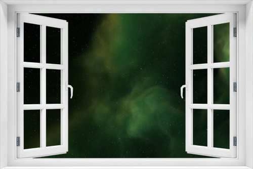 Fototapeta Naklejka Na Ścianę Okno 3D - nebula gas cloud in deep outer space