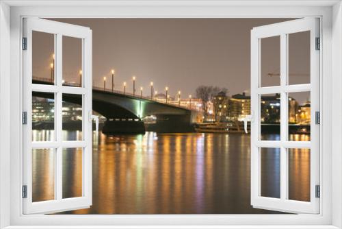 Fototapeta Naklejka Na Ścianę Okno 3D - Kennedybrücke in Bonn