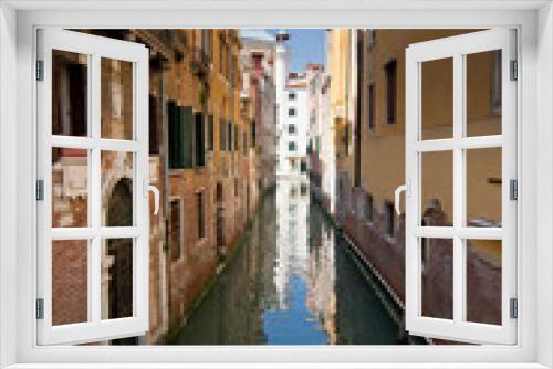 Fototapeta Naklejka Na Ścianę Okno 3D - Venetian canals