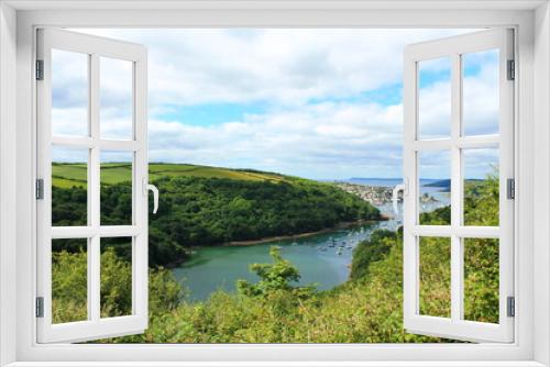 Fototapeta Naklejka Na Ścianę Okno 3D - Fowey in Cornwall | Heritage trail