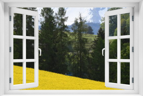 Fototapeta Naklejka Na Ścianę Okno 3D - suisse centrale...région de lucerne