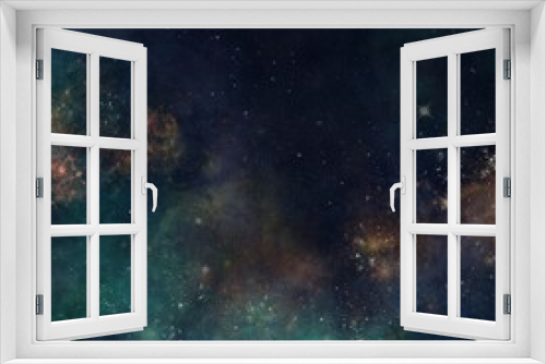 Fototapeta Naklejka Na Ścianę Okno 3D - Galaxy background. Nebula in the space. Stars and milky way