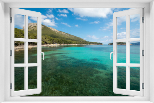 Fototapeta Naklejka Na Ścianę Okno 3D - Platja de Formentor