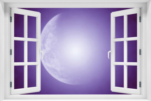 Fototapeta Naklejka Na Ścianę Okno 3D - Moon