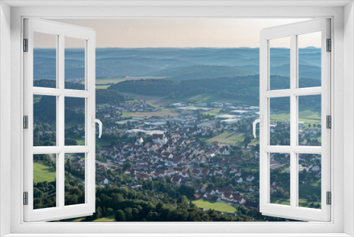 Fototapeta Naklejka Na Ścianę Okno 3D - Schwaebische Alb, Trochtelfingen