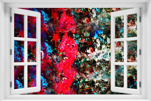 Fototapeta Naklejka Na Ścianę Okno 3D - Abstract Texture Background , Pattern Backdrop of Gradient Wallpaper