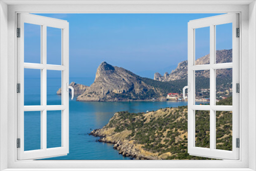 Fototapeta Naklejka Na Ścianę Okno 3D - Picturesque seascape, Crimea.