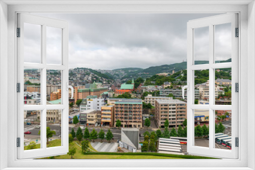 Fototapeta Naklejka Na Ścianę Okno 3D - Nagasaki City