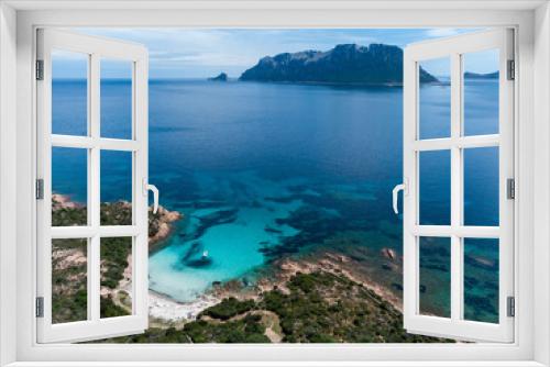 Fototapeta Naklejka Na Ścianę Okno 3D - Spiaggia del Dottore, Capo Ceraso, Olbia - Sardegna nord orientale.