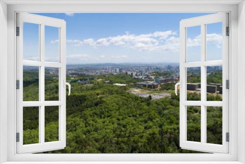 Fototapeta Naklejka Na Ścianę Okno 3D - 《宮城県》青葉山からの仙台市の眺望
