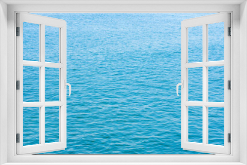 Fototapeta Naklejka Na Ścianę Okno 3D - Blue sea water background texture