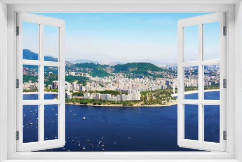 Fototapeta Naklejka Na Ścianę Okno 3D - Aerial view of Rio de Janeiro, Brazil