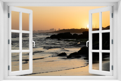 Fototapeta Naklejka Na Ścianę Okno 3D - Punta del Este Sunset