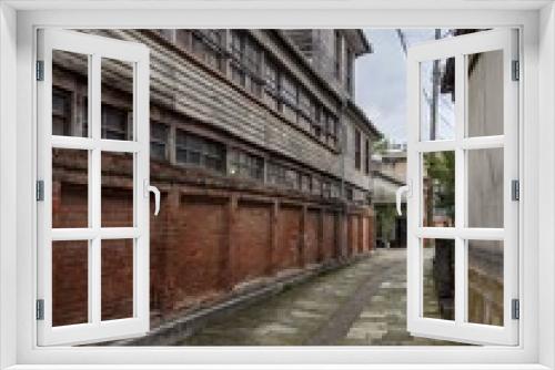 Fototapeta Naklejka Na Ścianę Okno 3D - alley