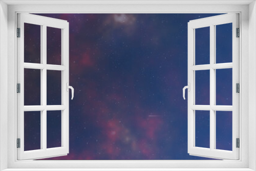 Fototapeta Naklejka Na Ścianę Okno 3D - Night Sky Space Background