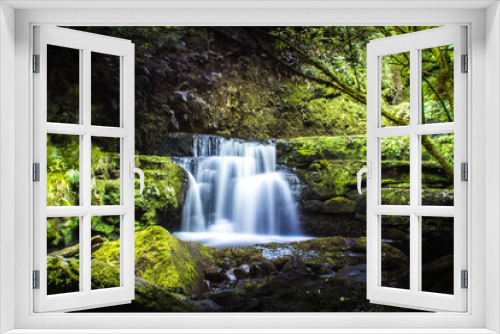 Fototapeta Naklejka Na Ścianę Okno 3D - Small waterfall