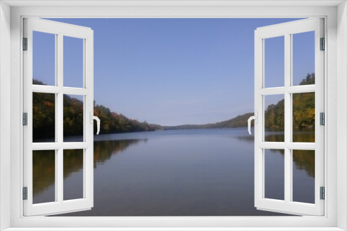 Fototapeta Naklejka Na Ścianę Okno 3D - Serene lake