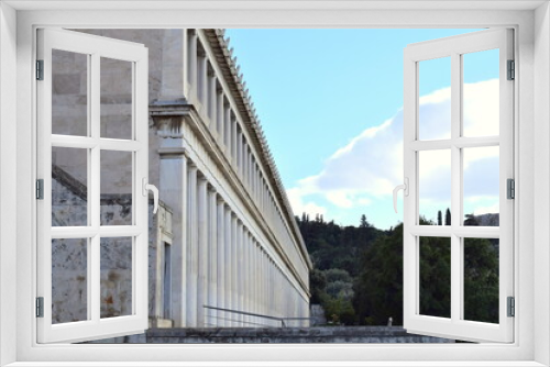 Fototapeta Naklejka Na Ścianę Okno 3D - Athens
