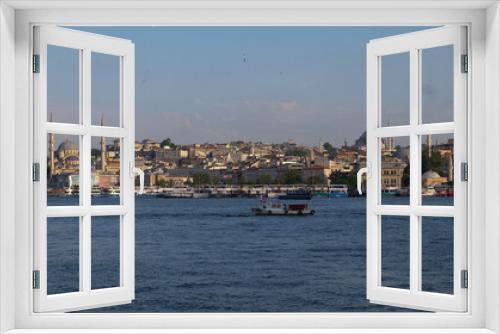 Fototapeta Naklejka Na Ścianę Okno 3D - view of istanbul with the view of the estuary