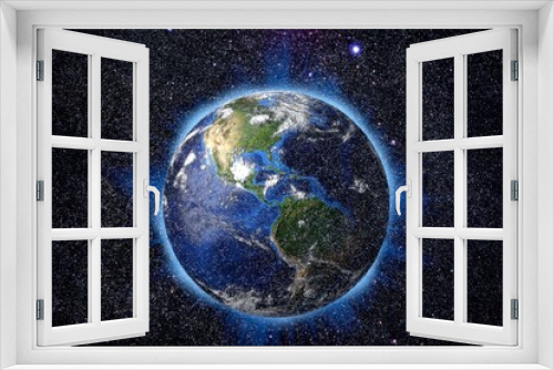Fototapeta Naklejka Na Ścianę Okno 3D - Earth.