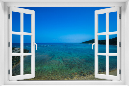 Fototapeta Naklejka Na Ścianę Okno 3D - 久米島の風景
