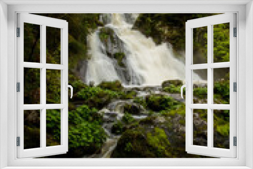 Fototapeta Naklejka Na Ścianę Okno 3D - Black Forest - Triberg Waterfalls