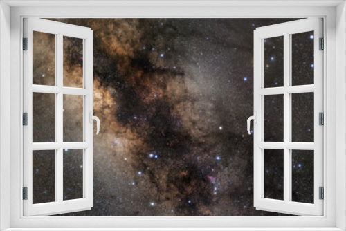 Fototapeta Naklejka Na Ścianę Okno 3D - Scorpius and The Milky Way from Christchurch, New Zealand. June 2020.