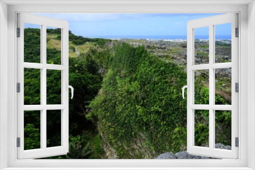 Fototapeta Naklejka Na Ścianę Okno 3D - Nakagusuku Castle ruins. World heritage of Okinawa, Japan - 沖縄の世界遺産 中城城跡