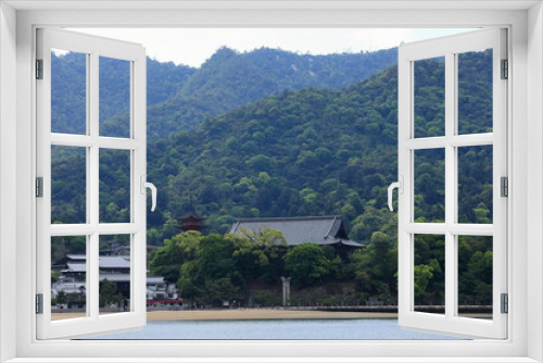 Fototapeta Naklejka Na Ścianę Okno 3D - 宮島　広島　日本