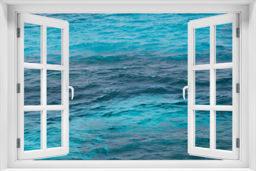 Fototapeta Naklejka Na Ścianę Okno 3D - Deep blue ocean water background