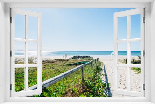 Fototapeta Naklejka Na Ścianę Okno 3D - Kirra beach and entrance to it on a beautiful day on the Gold Coast, Queensland
