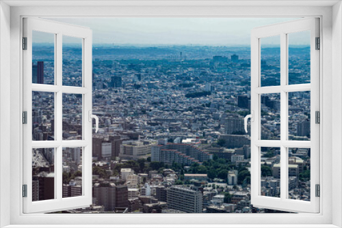 Fototapeta Naklejka Na Ścianę Okno 3D - 渋谷スカイ展望台からの景色