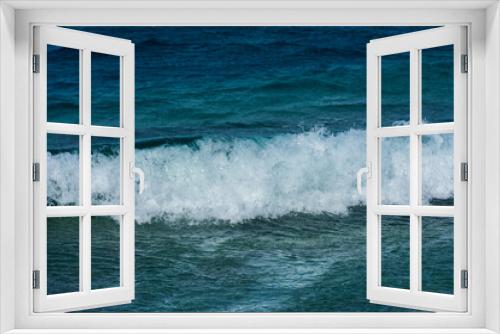 Fototapeta Naklejka Na Ścianę Okno 3D - Sea waves splash