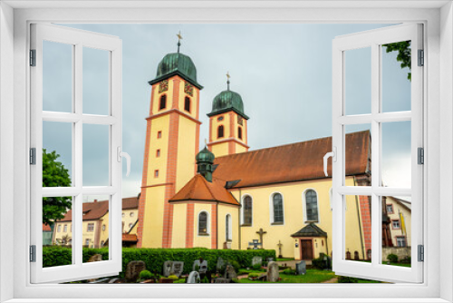 Fototapeta Naklejka Na Ścianę Okno 3D - Monastery Church of St. Maergen