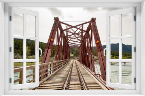Fototapeta Naklejka Na Ścianę Okno 3D - Bridge over the water