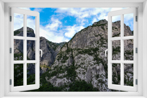 Fototapeta Naklejka Na Ścianę Okno 3D - Mountain travel and adventure background. Summer landscape