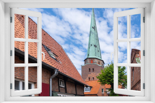 Fototapeta Naklejka Na Ścianę Okno 3D - Altstadt von Travemünde
