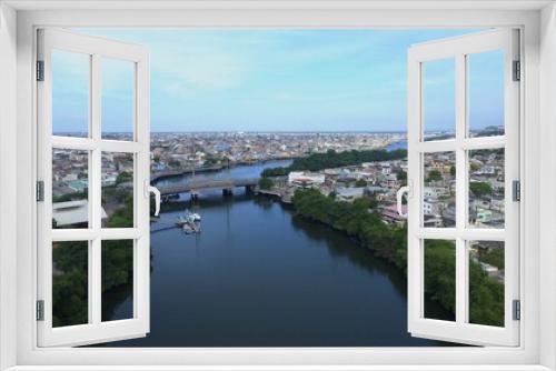 Fototapeta Naklejka Na Ścianę Okno 3D - Ecuador, Guayaquil, Estero Salado