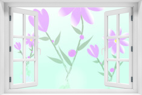 Fototapeta Naklejka Na Ścianę Okno 3D - Flowers images for wallpaper, backgrounds, etc.