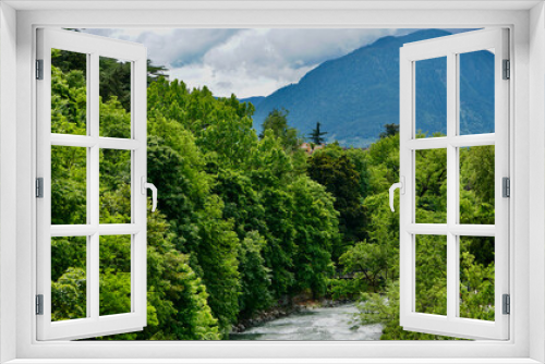 Fototapeta Naklejka Na Ścianę Okno 3D - Sommer im Südtirol
