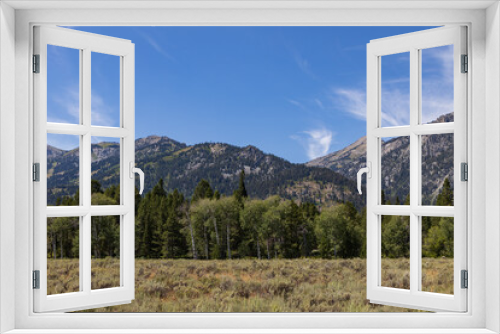 Fototapeta Naklejka Na Ścianę Okno 3D - Grand Teton National Park, Wyoming, USA